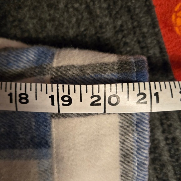 STREETWEAR SOCIETY‎ Plaid Grunge Shacket Oversized Flannel Shirt Jacket Size S - Picture 10 of 10